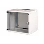 DIGITUS 19-palcový 9HE nástenný rozvádzač - SOHO PRO 460 x 540 x 400 mm sivý