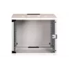 DIGITUS 19-palcový 9HE nástenný rozvádzač - SOHO PRO 460 x 540 x 400 mm sivý