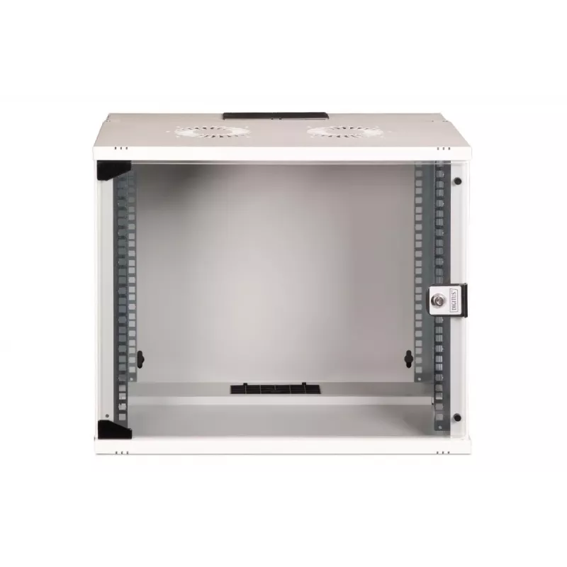 DIGITUS 19-palcový 9HE nástenný rozvádzač - SOHO PRO 460 x 540 x 400 mm sivý