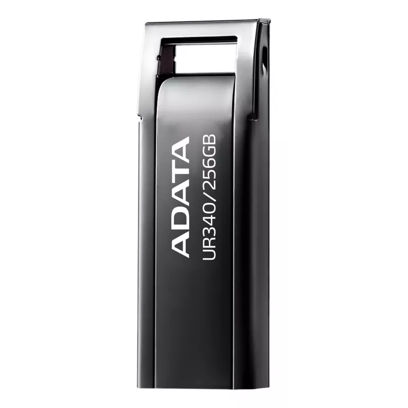 ADATA UR340 USB kľúč 256 GB USB Type-A 3.2 Gen 1, rýchlosť čítania až 100 MB/s, čierny