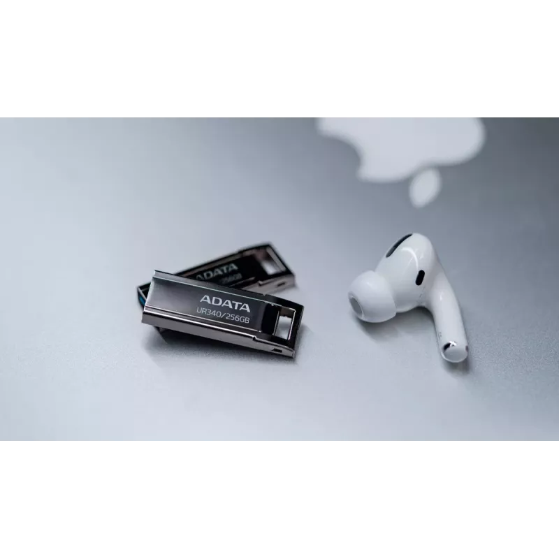 ADATA UR340 USB kľúč 256 GB USB Type-A 3.2 Gen 1, rýchlosť čítania až 100 MB/s, čierny