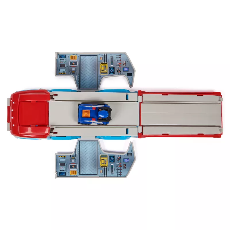 Vozidlo Spin Master PAW Patrol Pup Squad Patroller Team Vehicle so zberateľským autom Chase, od 3 rokov, plast, viacfarebné