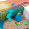 Kinetic Sand, Project Planet Turtle Beach s 397g hracieho piesku, nástrojmi a formičkami, udržateľné ekologické materiály, senzorická hračka pre deti