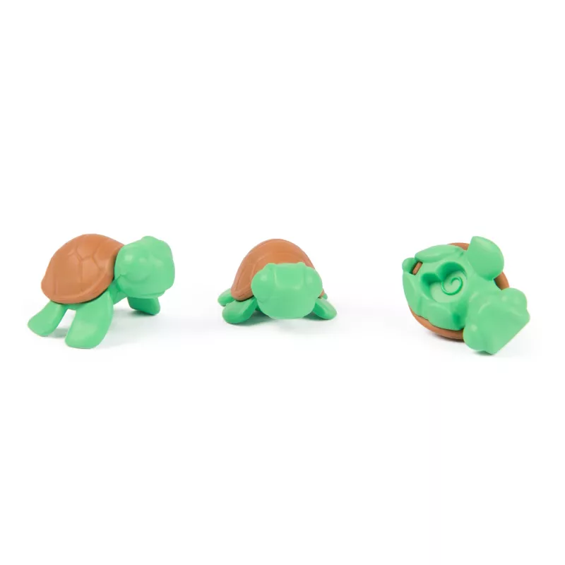 Kinetic Sand, Project Planet Turtle Beach s 397g hracieho piesku, nástrojmi a formičkami, udržateľné ekologické materiály, senzorická hračka pre deti