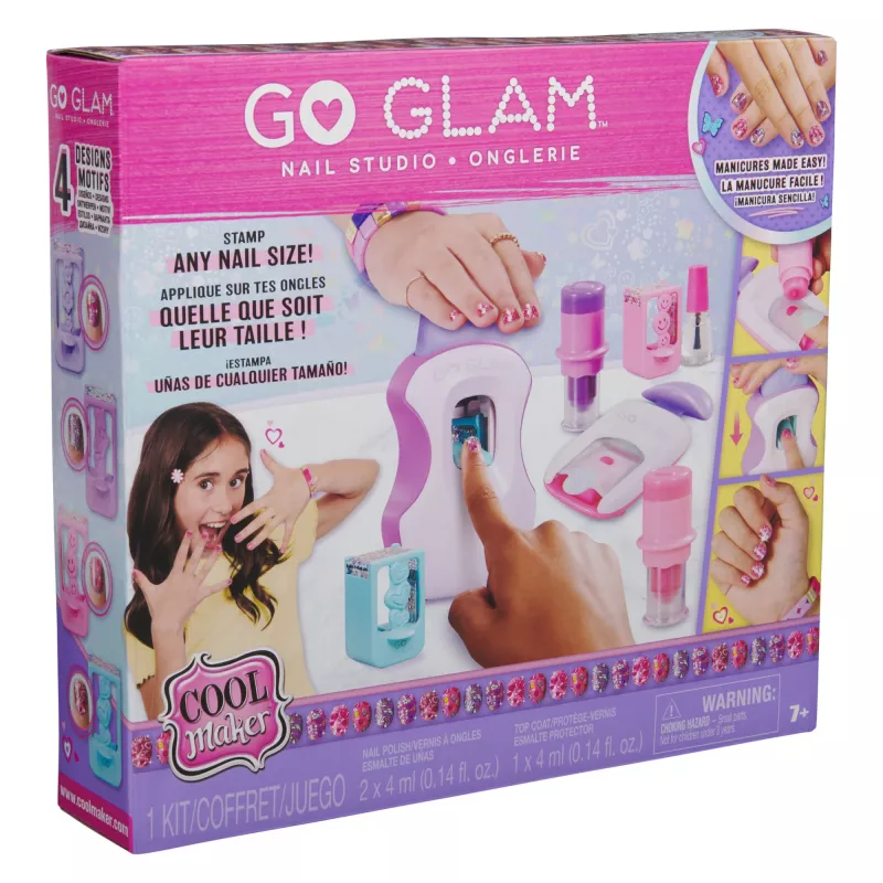 Nail Salon Spinmaster Cool Maker Go Glam 6070509 DIY sada na nechty pre deti