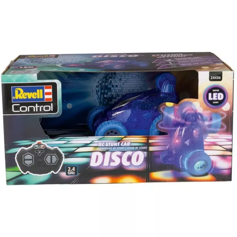 Diaľkovo ovládané RC auto na kaskadérske kúsky REVELL Disco 24436 2,4 GHz