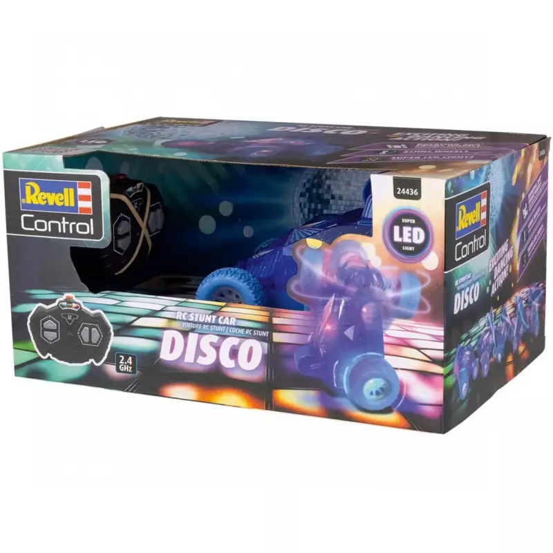 Diaľkovo ovládané RC auto na kaskadérske kúsky REVELL Disco 24436 2,4 GHz