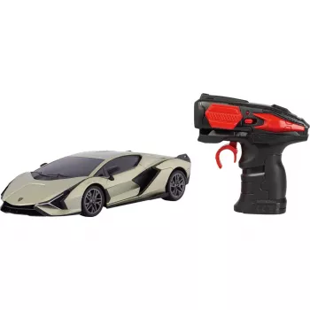 REVELL RC model auta Lamborghini Sián svetlozelená 1:24, diaľkovo ovládané, plastová stavebnica 24691