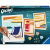 Ravensburger Malset CreArt Gallery Wall Set 'Am Strand' 23901 — maľovacia aktivita s rámovými panelmi