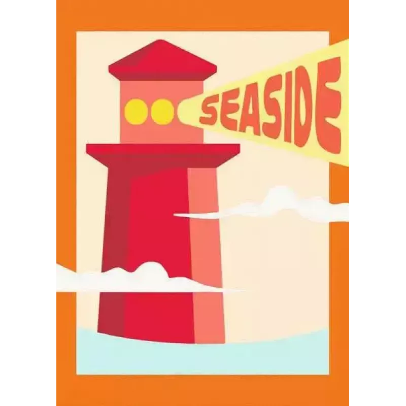 Maľovacia sada Ravensburger CreArt – Leuchtturm am Meer, kreatívne maľovanie podľa čísel