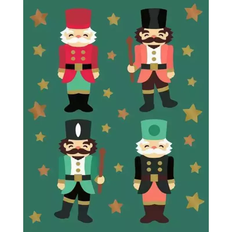 Maľovacia sada Ravensburger CreArt Christmas Nutcracker Delight - model 23893
