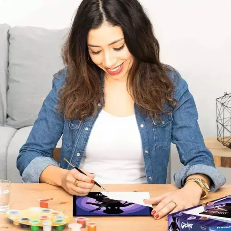 Maľovacia sada Ravensburger CreArt Wednesday – tematická umelecká sada, model 23889
