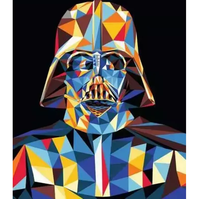 Maľovacia sada Ravensburger CreArt Star Wars - Darth Vader, model 23731, maľovanie podľa čísel