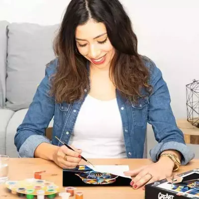 Maľovacia sada Ravensburger CreArt Star Wars - Darth Vader, model 23731, maľovanie podľa čísel