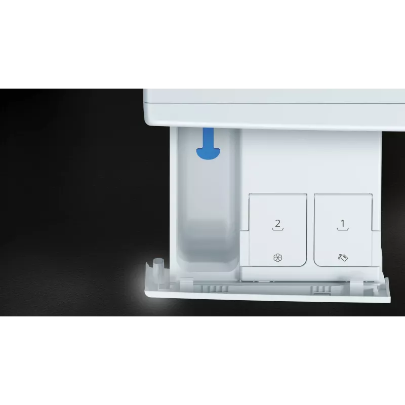 Siemens iQ500 WG44G2F22 práčka s predným plnením 9 kg 1351 ot/min čierna, biela