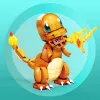MEGA Pokémon Build & Show Charmander stavebnica, 10 cm vysoká,
