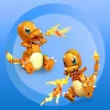 MEGA Pokémon Build & Show Charmander stavebnica, 10 cm vysoká,