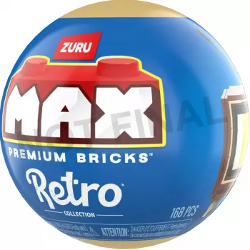 MAX Premium Retro stavebnicová kolekcia ZURU