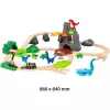 Železničná hra Ravensburger Dinosaur Deluxe Set BRIO World 63610400 s interaktívnymi funkciami