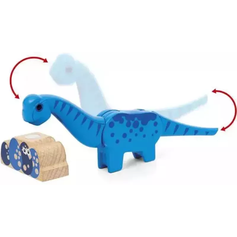 Vlak BRIO Dinosaur Battery Train Multicolour Wood 3+