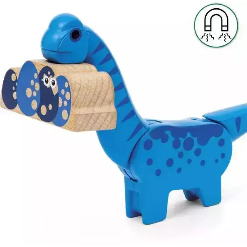 Vlak BRIO Dinosaur Battery Train Multicolour Wood 3+