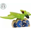 Vlak BRIO Dinosaur Battery Train Multicolour Wood 3+