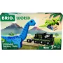 Vlak BRIO Dinosaur Battery Train Multicolour Wood 3+