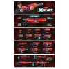 ZURU XSHOT Excel 36675 Caliber blaster na šípky, dosah 27 m