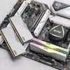 DIMM 64 GB DDR5-6000 (2x 32 GB) Dual-Kit, operačná pamäť biela, AX5U6000C3032G-DCLARWH, Lancer RGB, INTEL XMP