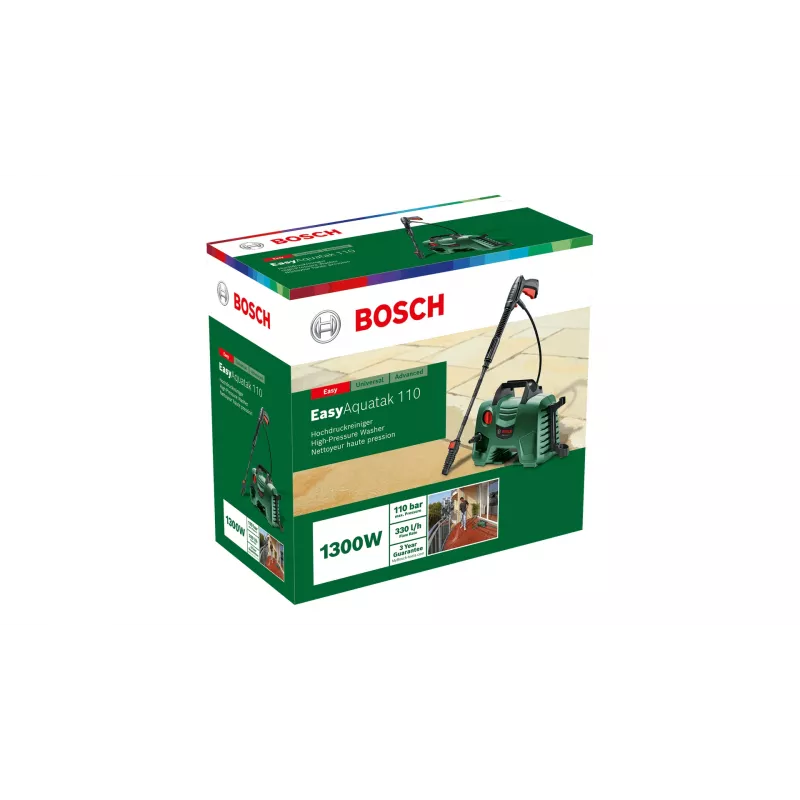 Bosch EasyAquatak 110 vysokotlakový čistič kompaktný elektrický zelený