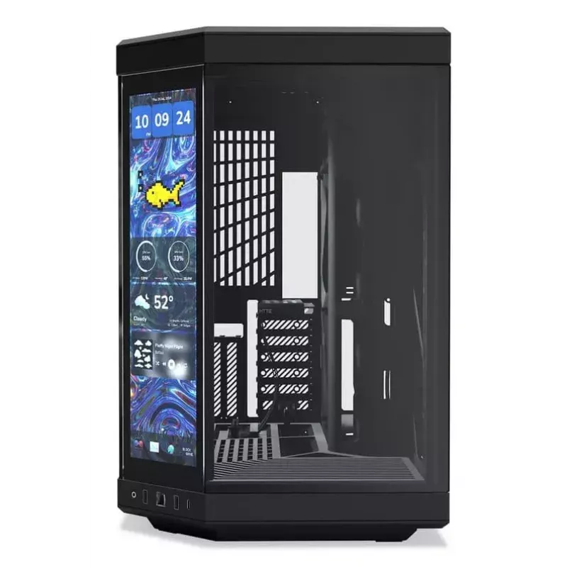 PC skriňa HYTE Y70 Touch Infinite Midi-Tower čierna