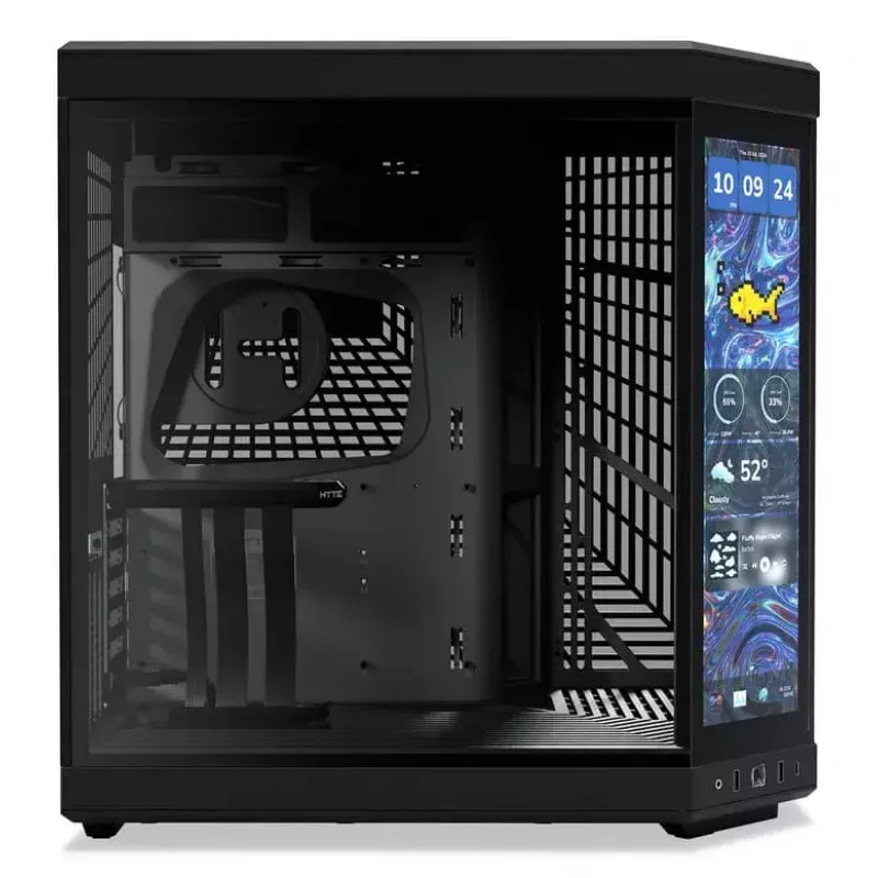 PC skriňa HYTE Y70 Touch Infinite Midi-Tower čierna