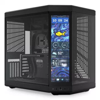 PC skriňa HYTE Y70 Touch Infinite Midi-Tower čierna