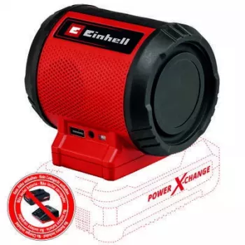 Prenosný reproduktor Einhell TC-SR 18 Li BT - Solo čierna, červená