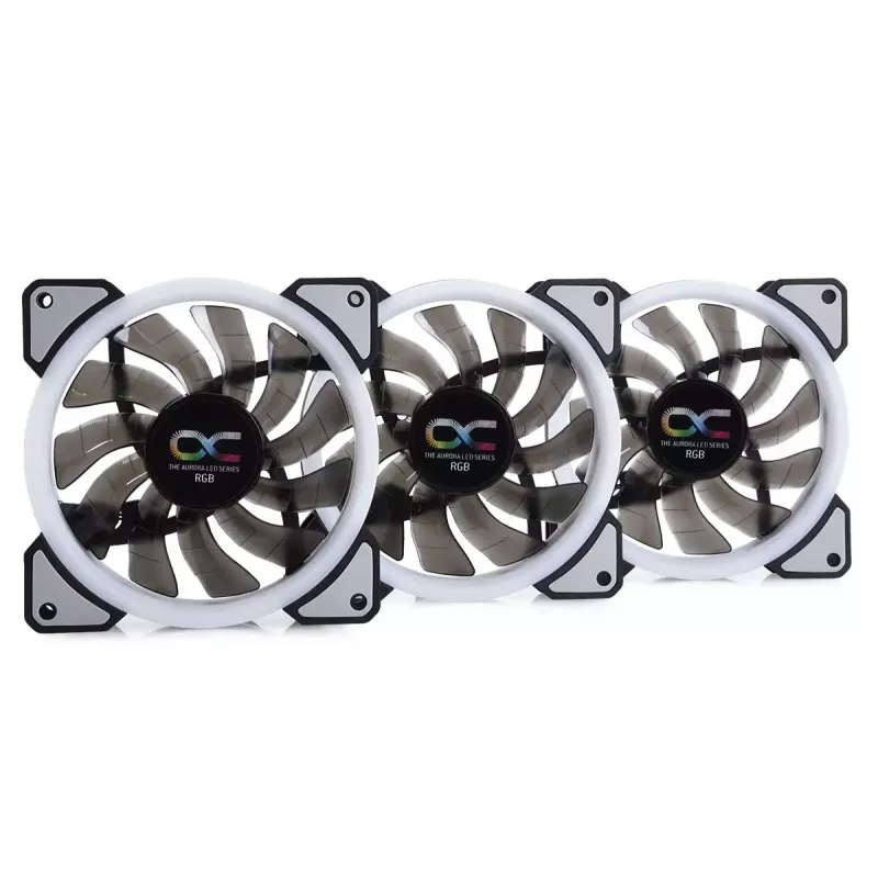 Ventilátor Alphacool Eiszyklon Aurora LUX Digital RGB 12 cm priehľadný