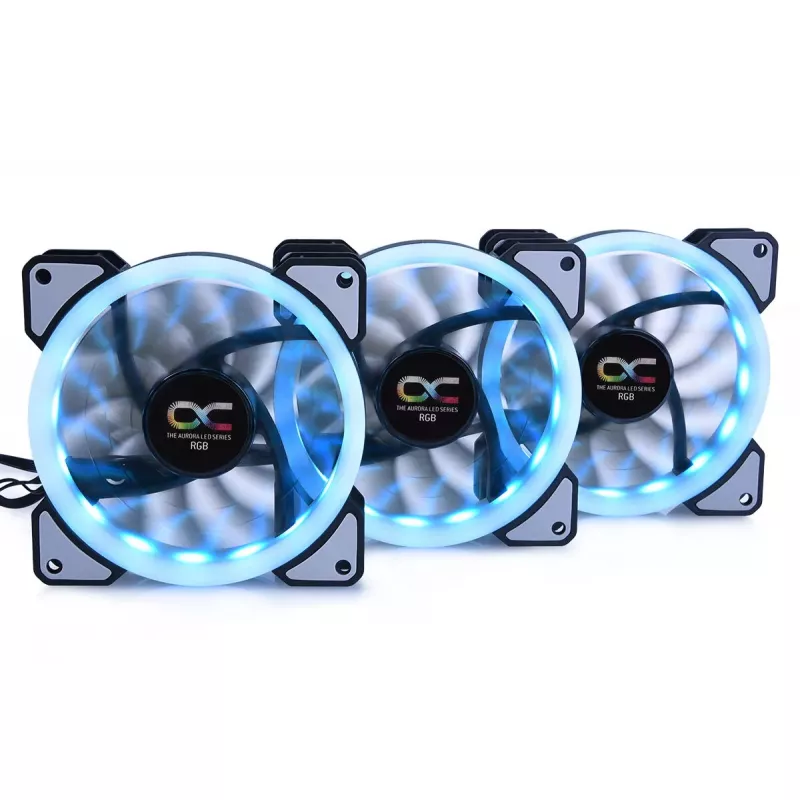 Ventilátor Alphacool Eiszyklon Aurora LUX Digital RGB 12 cm priehľadný