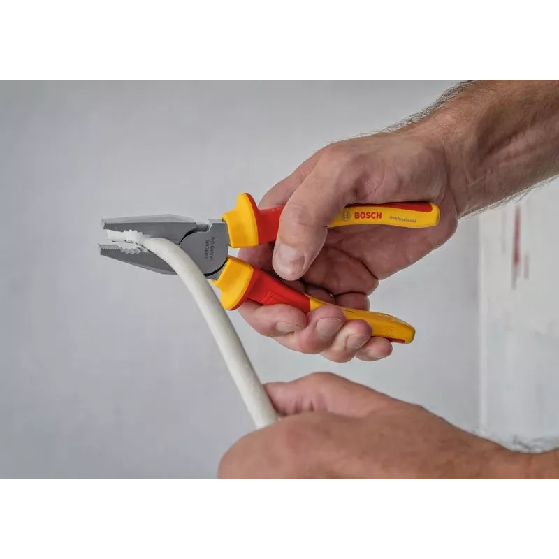 Sada klieští Bosch VDE Professional 3-dielna, izolovaná červená/žltá, model 1600A02NG0