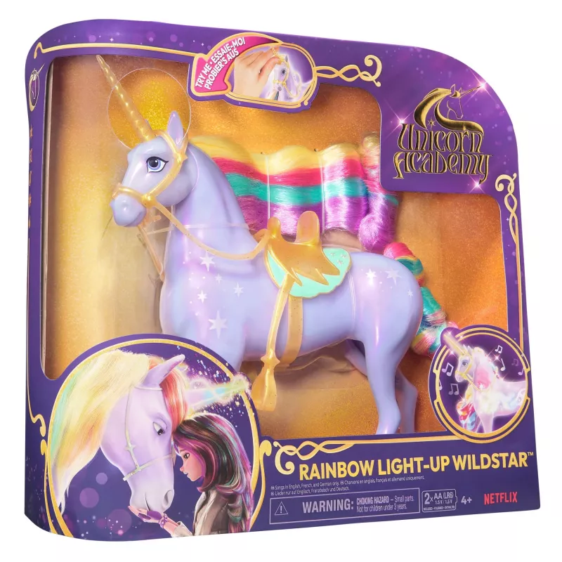 Spin Master Unicorn Academy - Svetelná mágia Wildstar, hracia figúrka