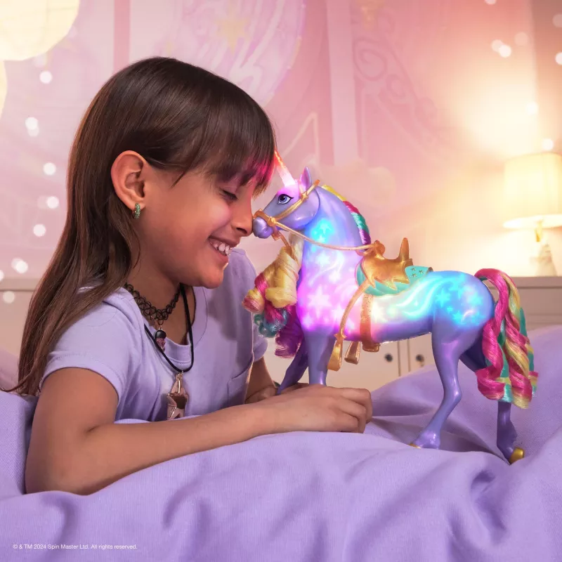Spin Master Unicorn Academy - Svetelná mágia Wildstar, hracia figúrka