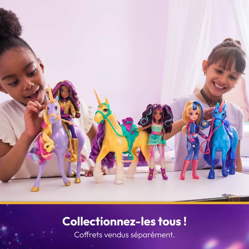 Spin Master Unicorn Academy - Svetelná mágia Wildstar, hracia figúrka