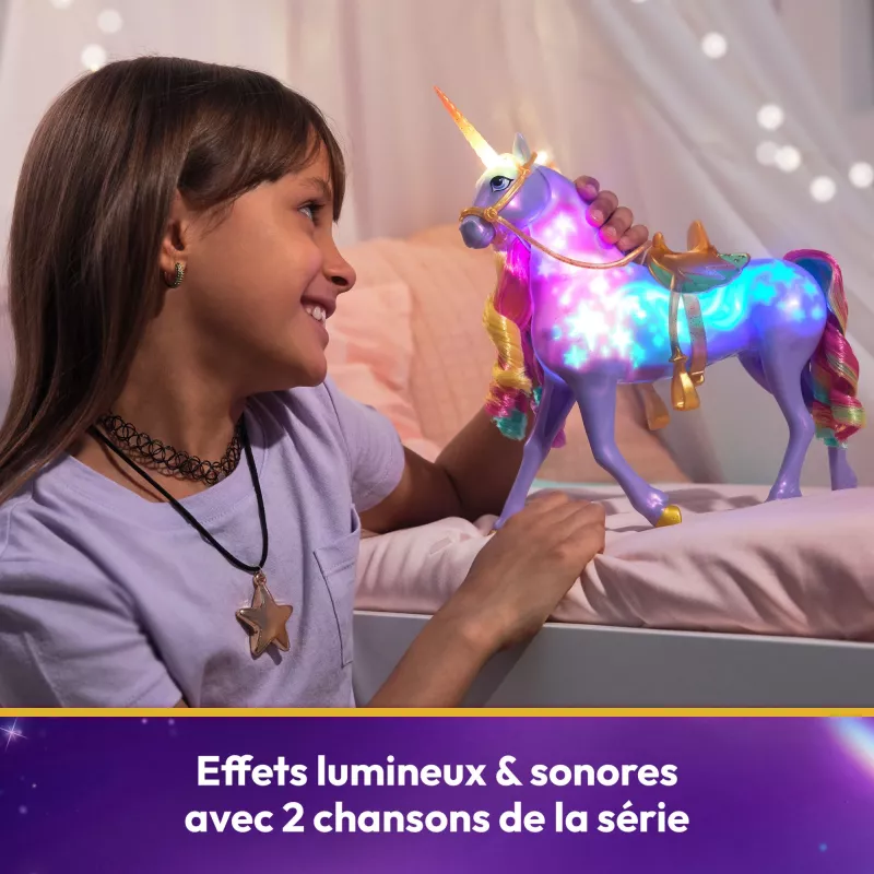 Spin Master Unicorn Academy - Svetelná mágia Wildstar, hracia figúrka