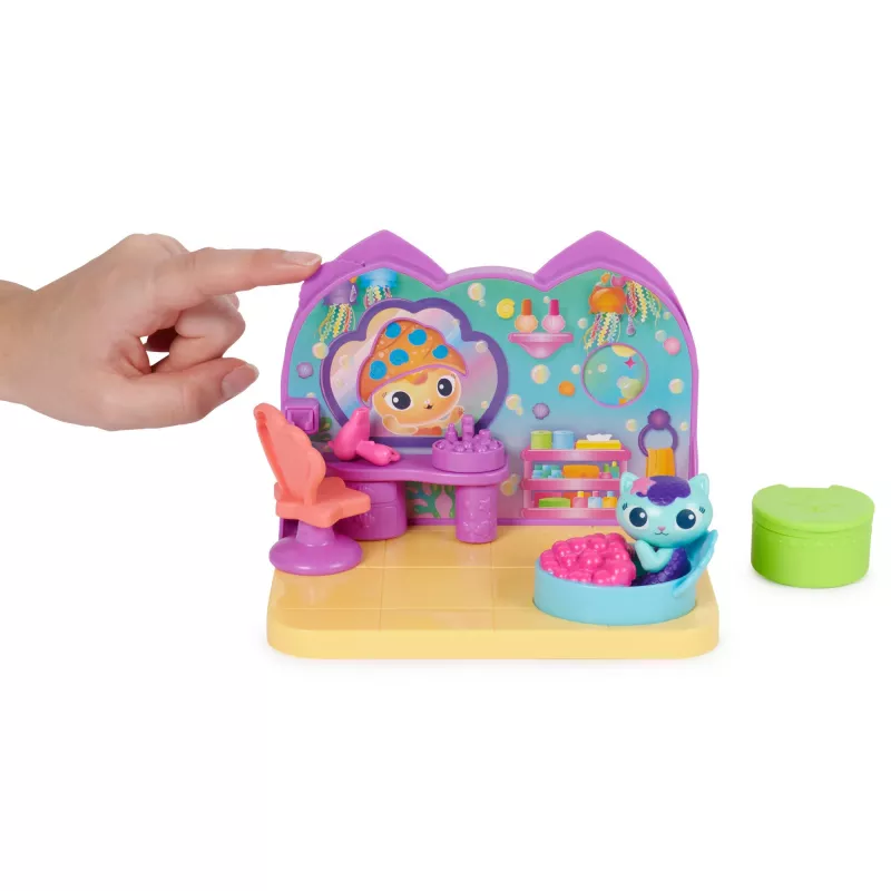 Deluxe Room Playset Spin Master Gabby's Dollhouse – Wellness Room s figúrkou surikaty
