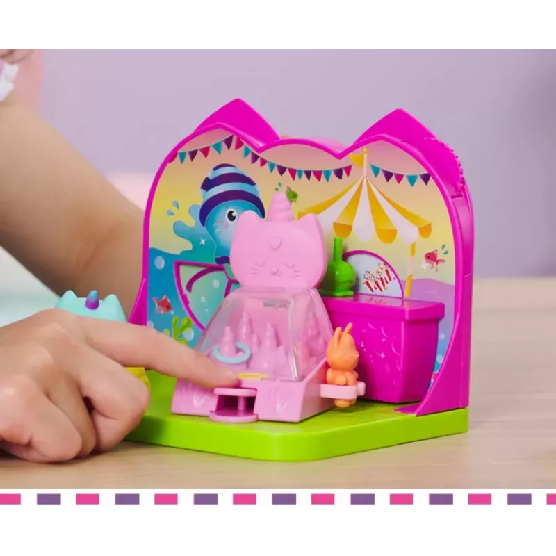 Sada figúrok Spin Master Gabby's Dollhouse Karnevalszimmer – zberateľské hracie figúrky
