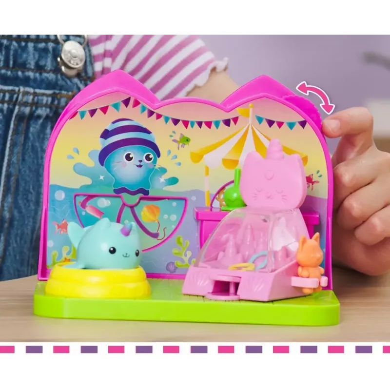 Sada figúrok Spin Master Gabby's Dollhouse Karnevalszimmer – zberateľské hracie figúrky