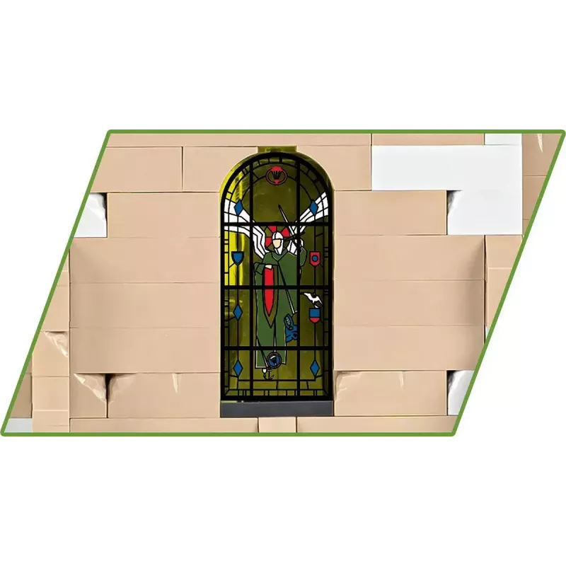 Stavebnica Cobi kostol Sainte-Mère-Église 2280 dielov 10 rokov
