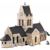 Stavebnica Cobi kostol Sainte-Mère-Église 2280 dielov 10 rokov