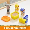 Sada akčných figúrok Usorteret Rubble and Mix s 3 oz Kinetic Build-It Sand a 2 ručnými stavebnými hračkami – vek 3+