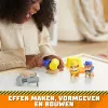 Sada akčných figúrok Usorteret Rubble and Mix s 3 oz Kinetic Build-It Sand a 2 ručnými stavebnými hračkami – vek 3+