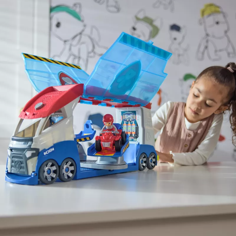 Sada vozidiel Spinmaster PAW Patrol Launche & Rescue Patroller, plast, pestrá, pre deti od 3 rokov
