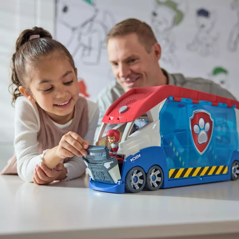 Sada vozidiel Spinmaster PAW Patrol Launche & Rescue Patroller, plast, pestrá, pre deti od 3 rokov